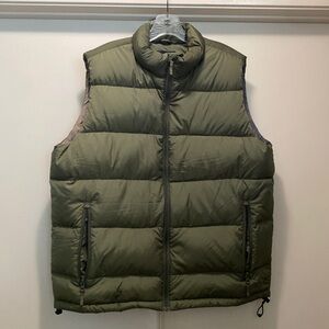 Men’s Green Puffer Vest